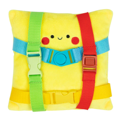 Buckle activity pillow